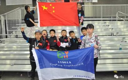 Liu Liuye participates in the 10th VEX  Robotics World Championship